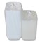 Pactiv Corp. Newspring VERSAtainer 5 x 7.25 x 2 16 oz Rectangular Plastic Microwavable Containers - White/Clear (150/Carton)